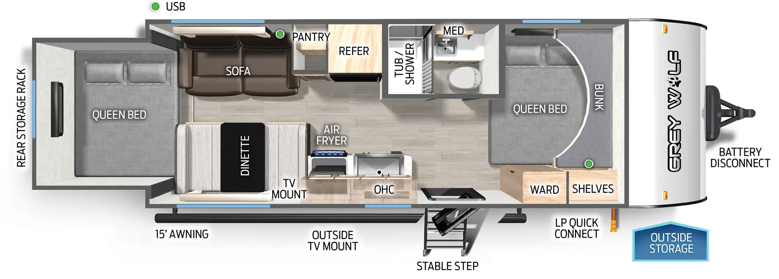 Cherokee Black Label 19SMBL Floorplan